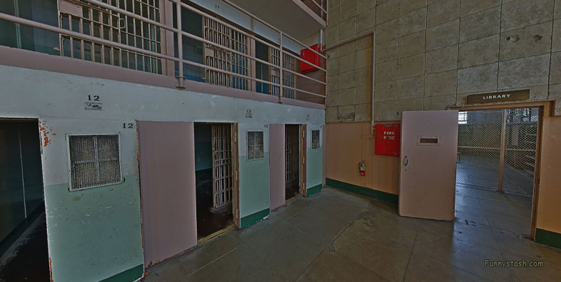 Alcatraz Isolation Cells D Block 2015 VR Alcatraz Island