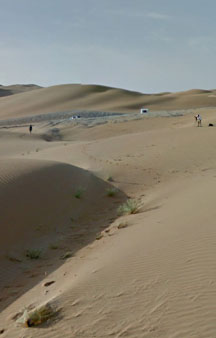 Arab Dune Camel Walk Camping VR BnB Hotels tmb16