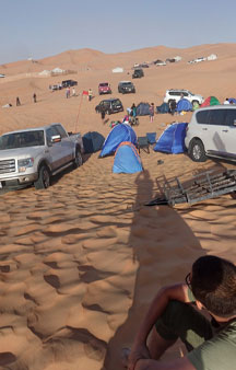 Arab Dune Camel Walk Camping VR BnB Hotels tmb3