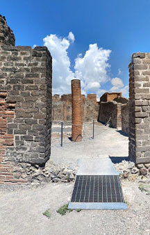 Pompei Roman Ruins VR Archeology House Of Geometric Mosaics tmb10