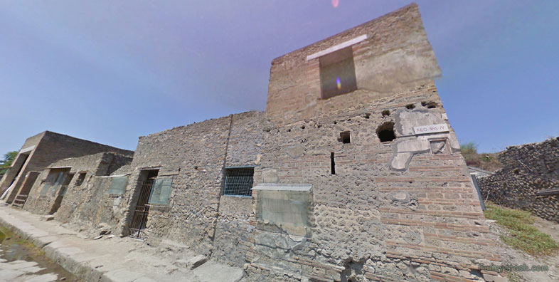 Pompei Roman Ruins VR Archeology House Of Moralista 2