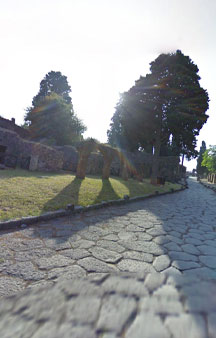 Pompei Roman Ruins VR Archeology Necropolis Of Porta Ercolano tmb4