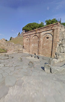 Pompei Roman Ruins VR Archeology Necropolis Vesuvius tmb6