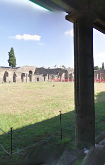 Pompei Roman Ruins VR Archeology Quadriporticus Of The Theaters tmb4