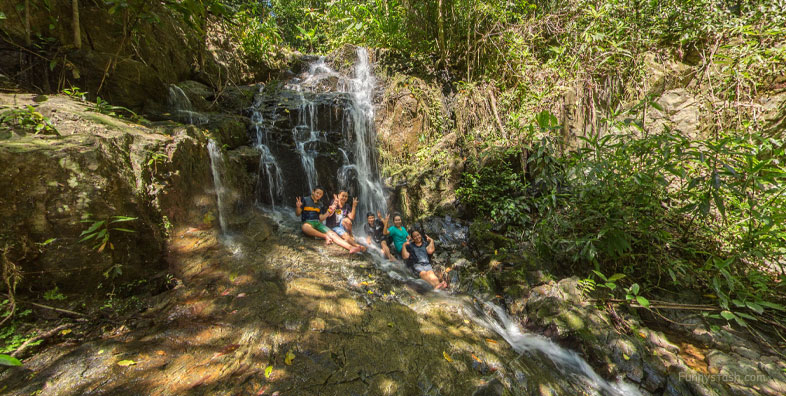 Waterfall Tonsai Phuket Thailand Scenery Locations 1