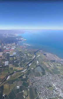 Skydiving Abel Tasman New Zealand Adventure Panorama Locations tmb3