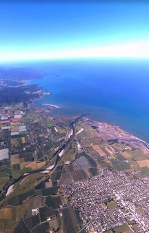 Skydiving Abel Tasman New Zealand Adventure Panorama Locations tmb4
