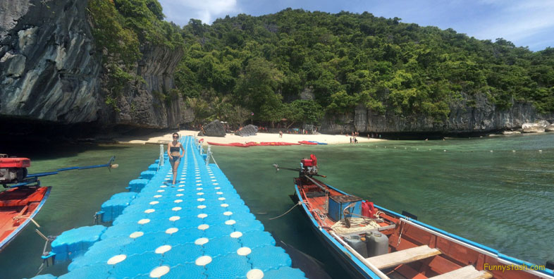 Blue Lagoon Emerald Lake Viewpoint Thailand Tourism Locations 1