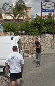 Pompei Panoramica VR Street View Italy Naples tmb57