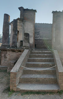 Pompei Roman Ruins VR Archeology House With Red Walls tmb4