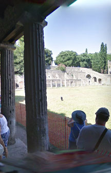 Pompei Roman Ruins VR Archeology Quadriporticus Of The Theaters tmb6