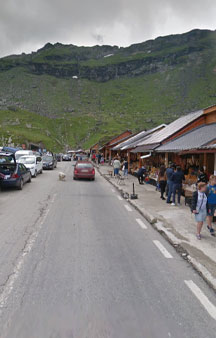 Transfagarasan 2000m Mountaintop Market Town VR Romania tmb2