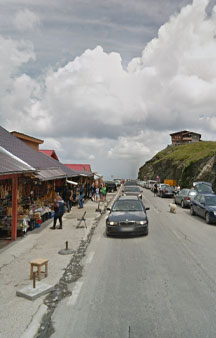 Transfagarasan 2000m Mountaintop Market Town VR Romania tmb5