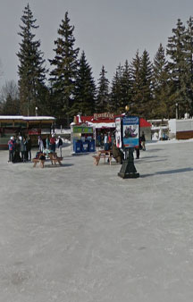 Ice Skate Giant Rink Rideau Canal Gps Ottawa Canada tmb13