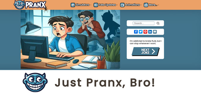 Funny Websites Pranx