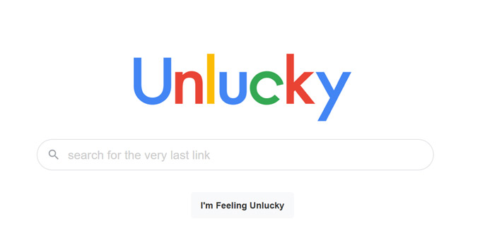 Funny Websites Unluckysearch