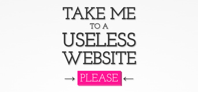 Funny Websites theuselessweb