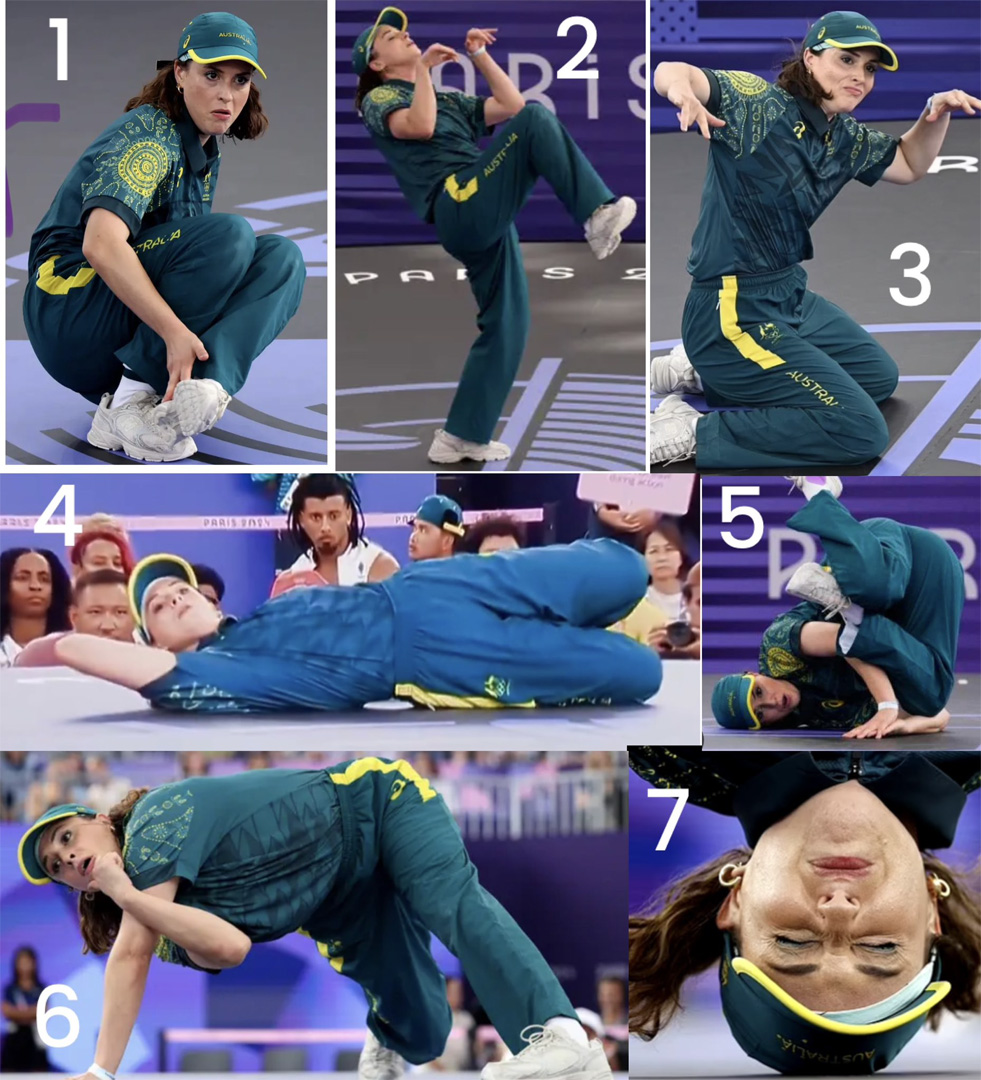 Australia olympian seven steps