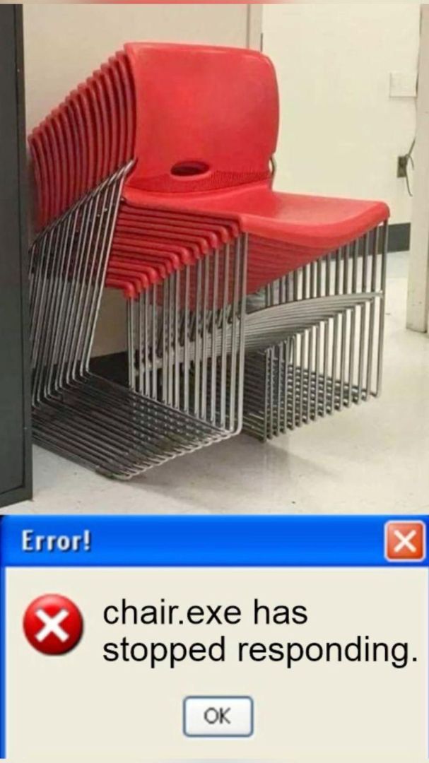 Chair exe stopped