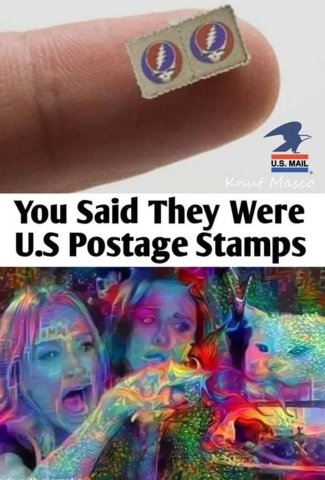 You Said They Were US Postage Stamps