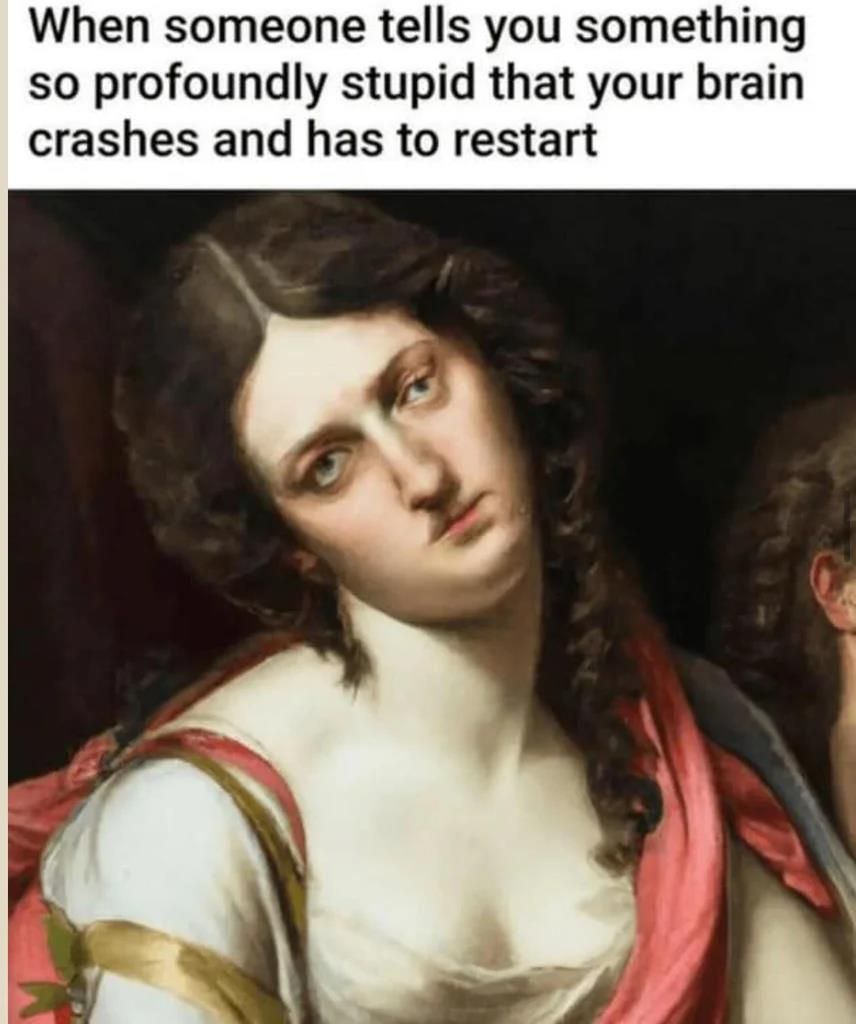 Brain Crashes And Has To Restart