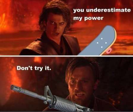 You Underestimate my power